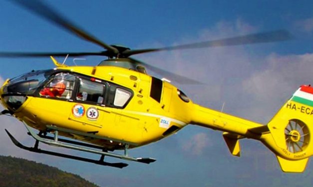 Megrázó baleset Pomázon: mentőhelikopter vitte kórházba a zebrán elgázolt fiút