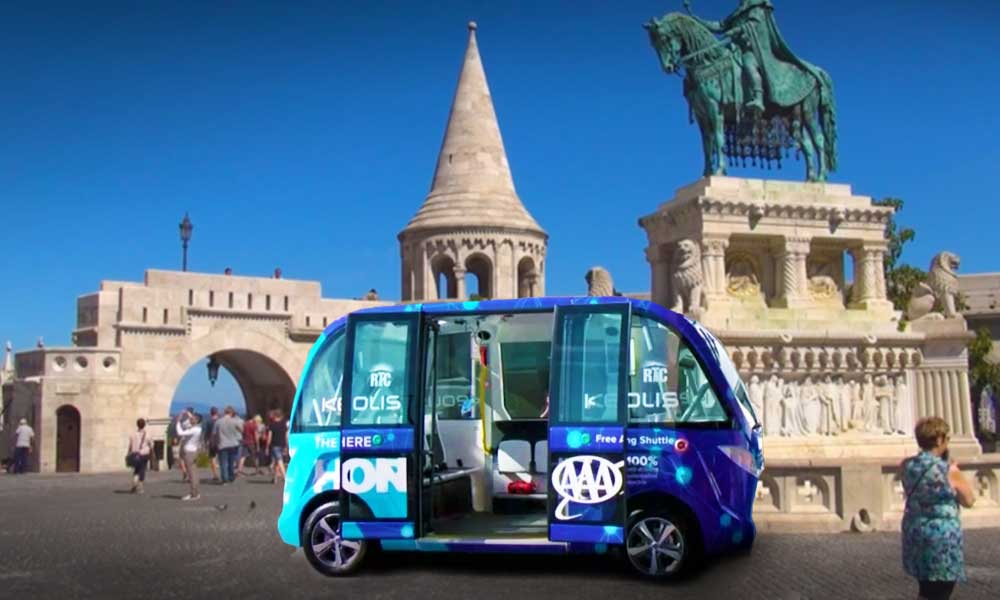 Önvezető buszok Budapesten, a Várban indulhat a próbaüzem