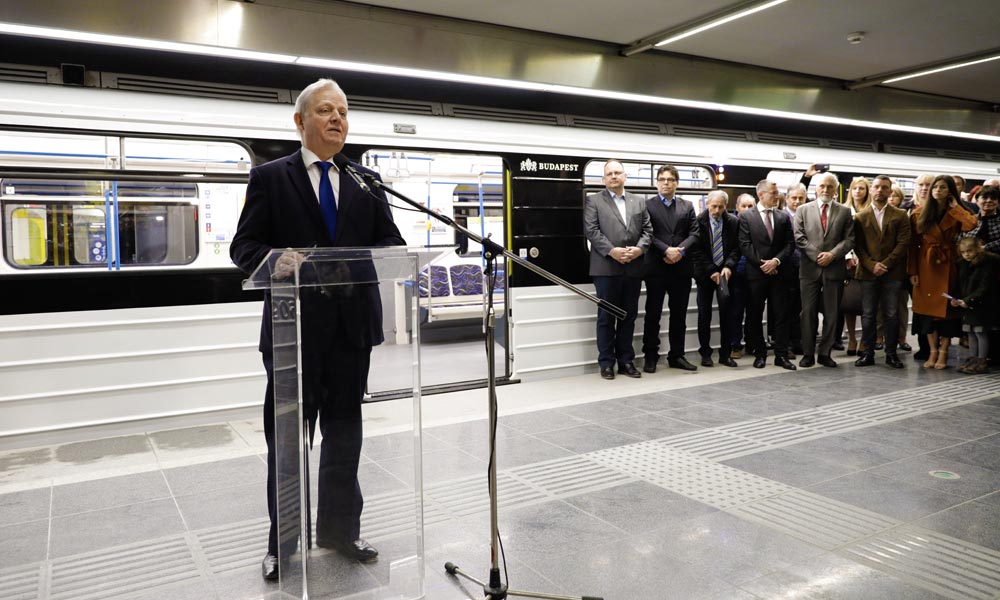 Nagy nap az M3-as metró történetében: Átadták a Lehel tér és Újpest-központ közötti felújított szakaszt