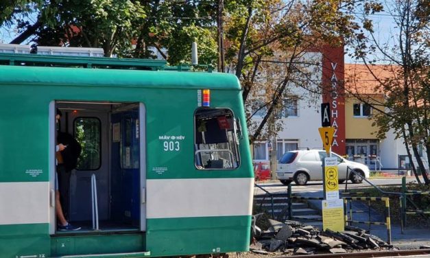 Csütörtöktől egy hétre leáll a gödöllői HÉV egyik szakasza, pótlóbuszok viszik az utasokat