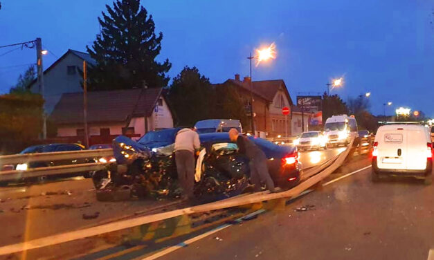 Durva balesetek, hatalmas dugók péntek este Budapest környékén