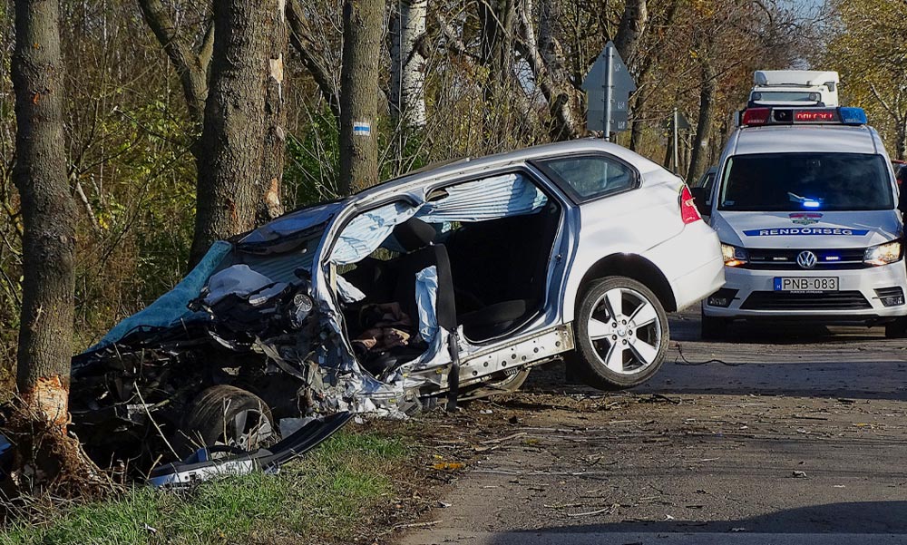 Két baleset miatt is nehéz a közlekedés Budapest környékén