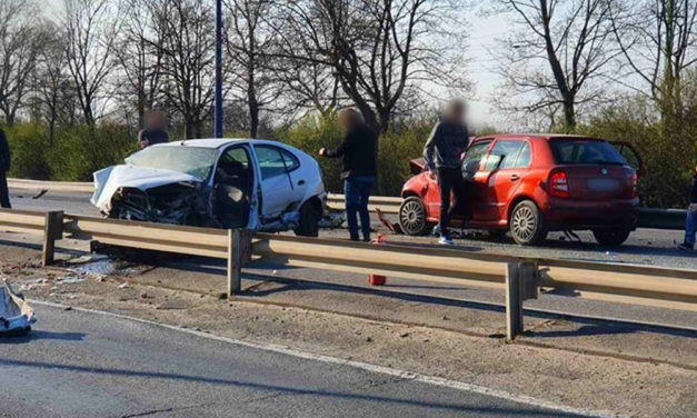 Lezárták a Ferihegyre vezető utat, súlyos baleset történt