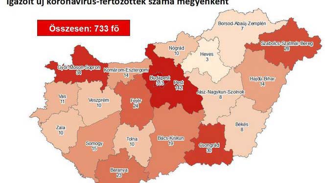 Újabb 2 halott  – Budapesten és Pest megyében a legmagasabb fertőzöttség