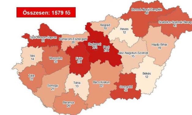 12 beteg hunyt el koronavírusban, továbbra is Budapesten és Pest megyében a legmagyasabb a fertőzöttség