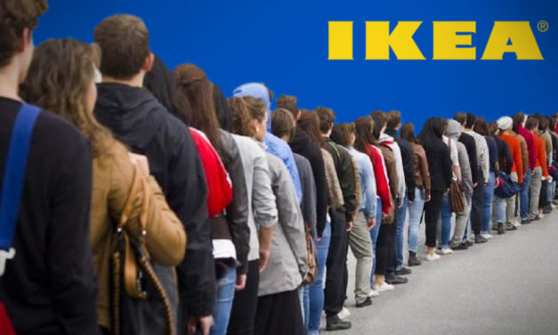 Újra megnyitott az IKEA – megrohamozták a a vásárlók az áruházat