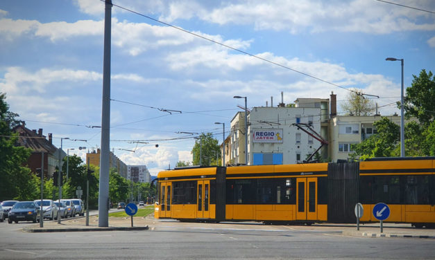 Startol a pesti fonódó villamoshálózat első ütemének kivitelezése