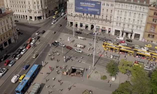 Itt a videó arról, hogyan állt meg az élet Budapesten Trianon 100. évfordulóján