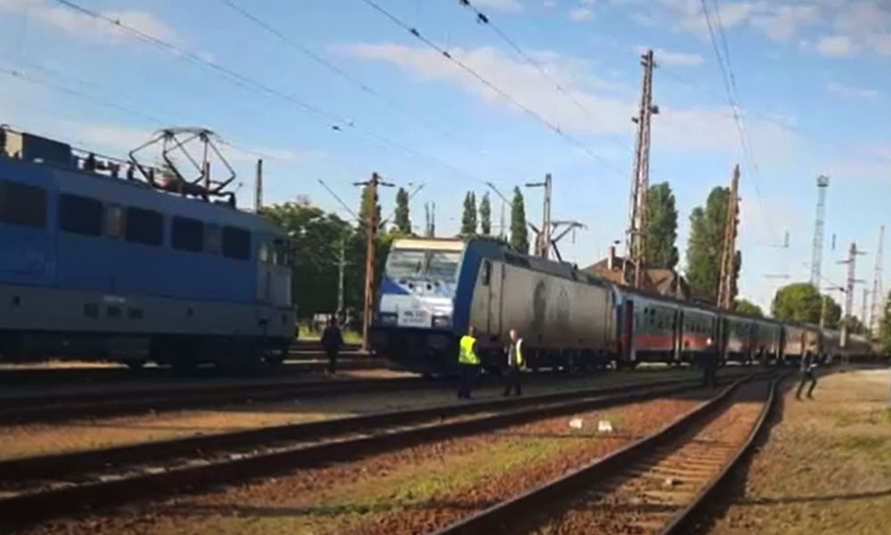 Eltévedt egy vonat Budapesten, a Nyugati helyett Rákosrendezőn kötöttek ki az utasok