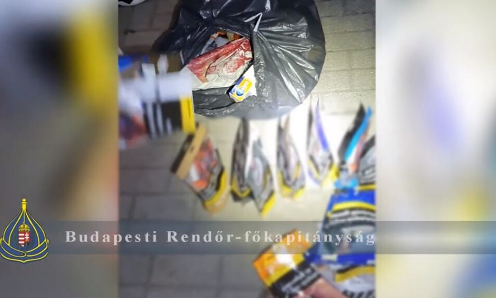 Az újpesti rendőrök tetten érték a dohánybolti tolvajokat – videó