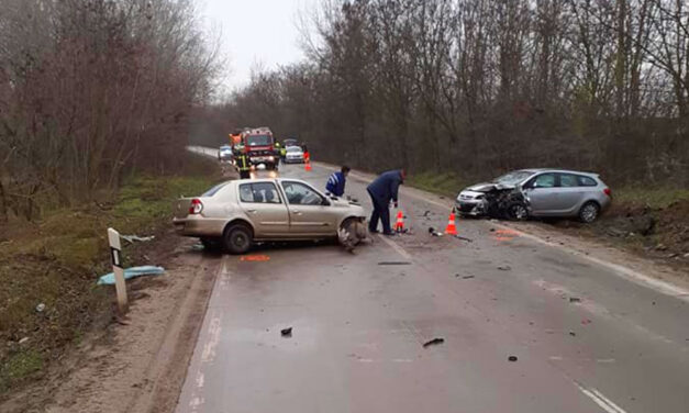 Halálos autóbaleset a Délegyházi-halastavak közelében, egy asszony meghalt a frontális ütközésben