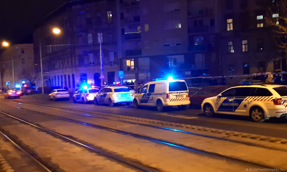Balhé Ferencvárosban! Éles eszközzel támadt családjára egy nemrég szabadult férfi, kivonult a rendőrség