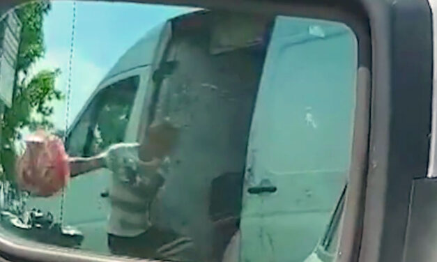 Pofátlanul kidobálta a háztartási szemetet a furgonból az M3-as pihenőjében a férfi