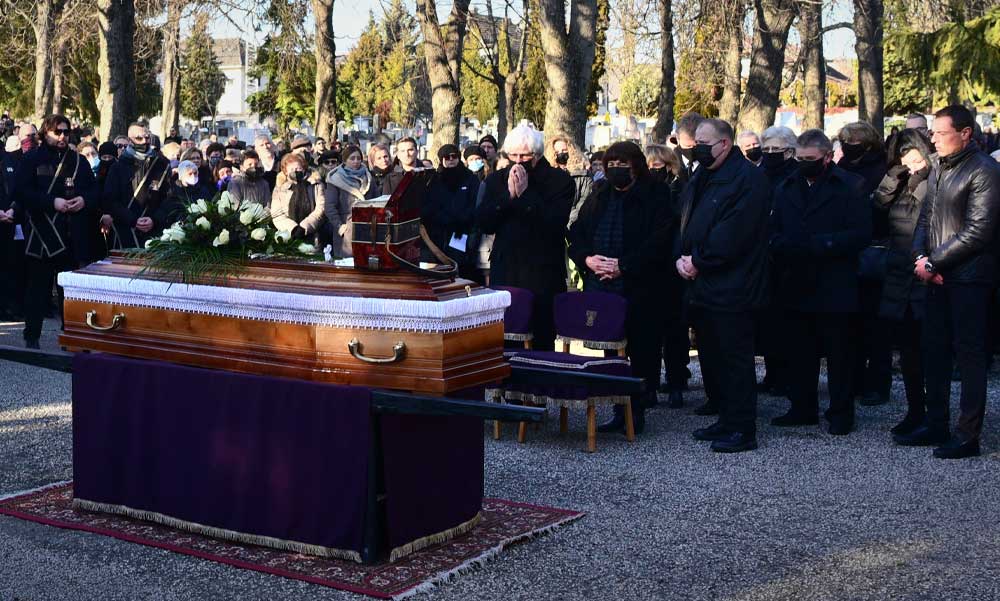 Babicsek Bernát temetése