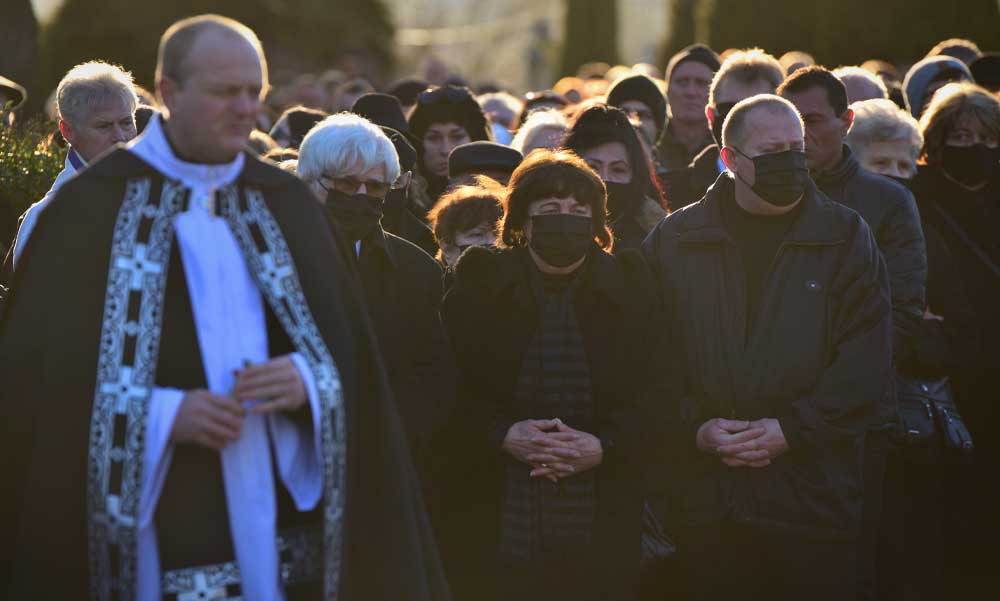 Babicsek Bernát temetése