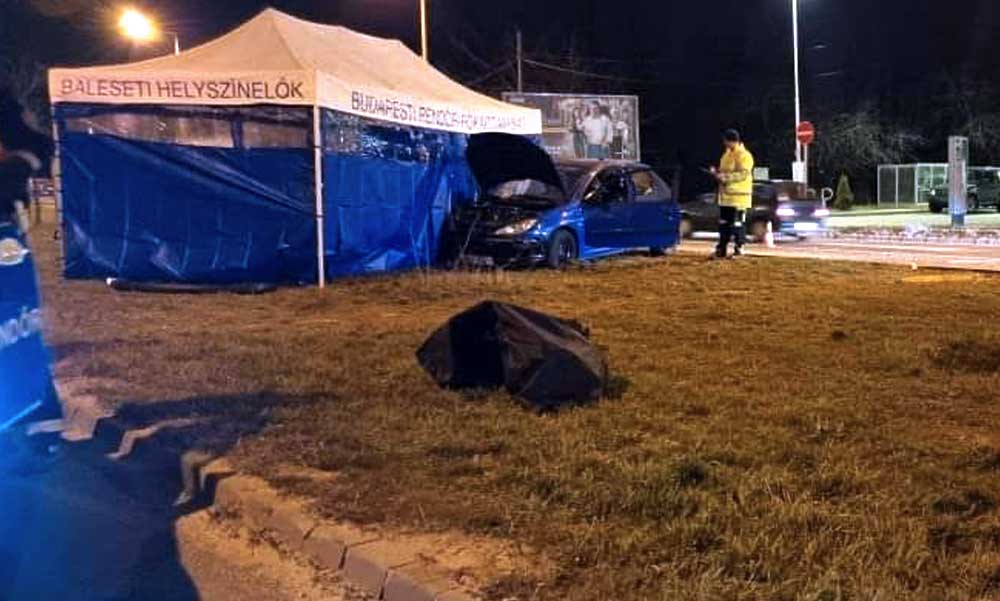 Drámai karambol: Saját autója nyomta halálra a pizzafutárt a Budafoki úton