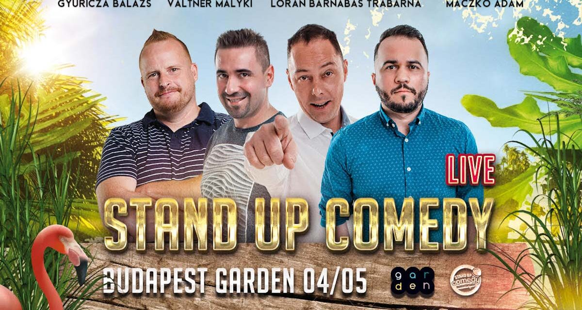 Stand up comedy a Budapest Gardenben, Showder Klub a Symbolban, Makranczi Zalán Szentendrén, Pancsoló Pamacska Tárnokon, szórakoztatástörtének Óbudán – kellemes keddi programok