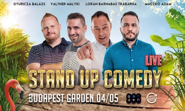 Stand up comedy a Budapest Gardenben, Showder Klub a Symbolban, Makranczi Zalán Szentendrén, Pancsoló Pamacska Tárnokon, szórakoztatástörtének Óbudán – kellemes keddi programok