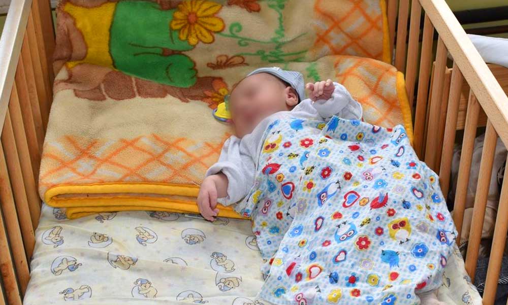 Kéthetes kisbaba Budapest legfiatalabb ukrajnai vendége, családja a háború elől menekült Magyarországra