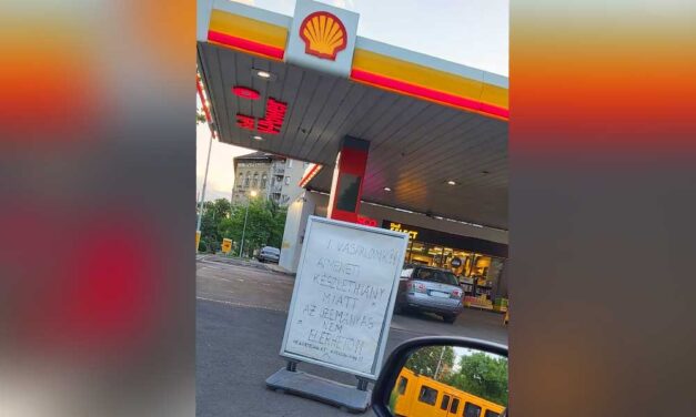 Ellátási problémák miatt a Shell egyik kútján már nincs üzemanyag, lehet, hogy nagyobb a baj, mint gondolták