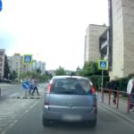 Döbbenetes felvétel: videón, amit a furgonos művelt Gazdagréten, még dudálni is volt képe