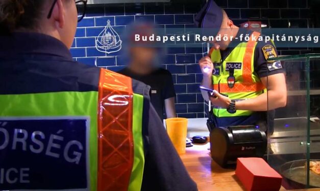 Óriási razzia a belvárosban: Annyi rendőr vonult az utcára, hogy mindenki ledöbbent, senki sem menekülhetett előlük