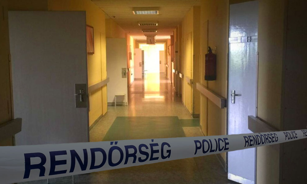 Egy golyóstollal akart végezni betegtársával a budapesti kórházban az egyik beteg
