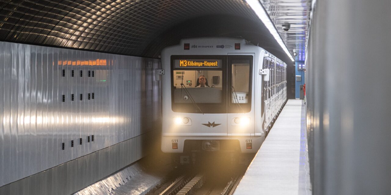 Jó hír a Budapesten közlekedőknek: már hétfőtől hosszabb vonalon fog közlekedni a 3-as metró