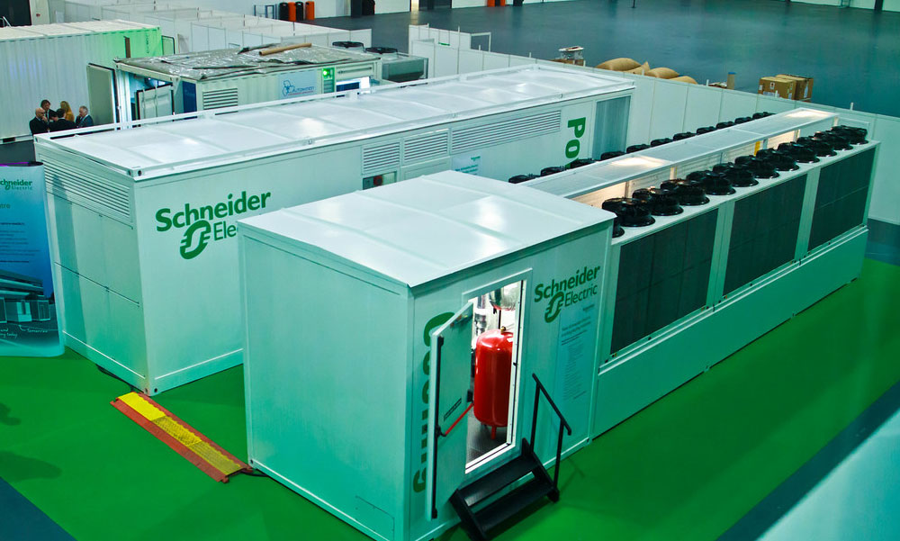 A szerverhűtés egyik piacvezető szereplője: Schneider Electric