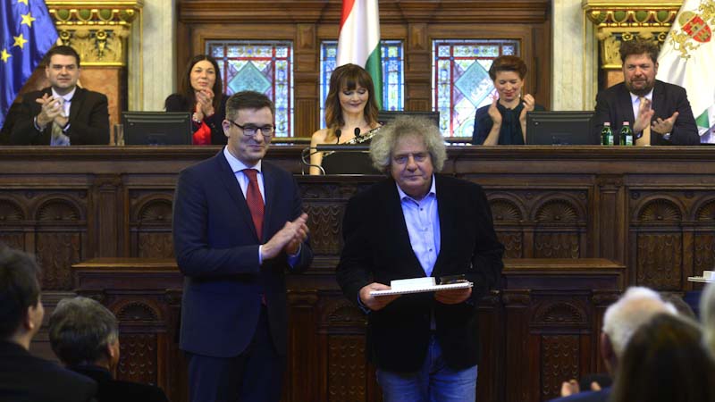 Udvaros Dorottya és Dés László is Budapest díszpolgára lett, elindult a két éves rendezvénysorozat