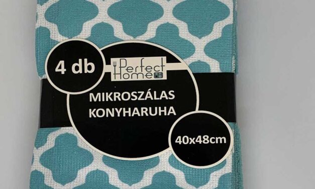 <strong>Mikroszálas törlőkendők a hatékony takarításhoz</strong>