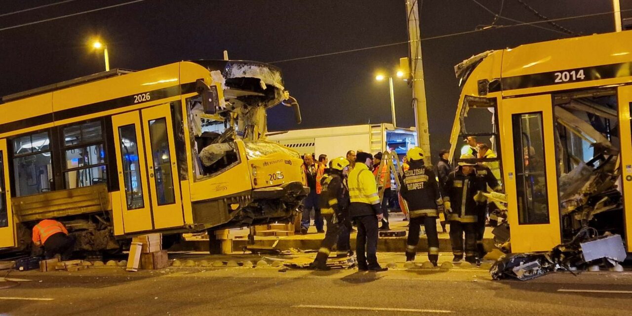 Budapesti villamosbaleset – csaknem 1 milliárd forint a becsült kár. A BKV szerint bizonyítható, hogy nem figyelmetlenség okozta a Boráros téri ütközést  
