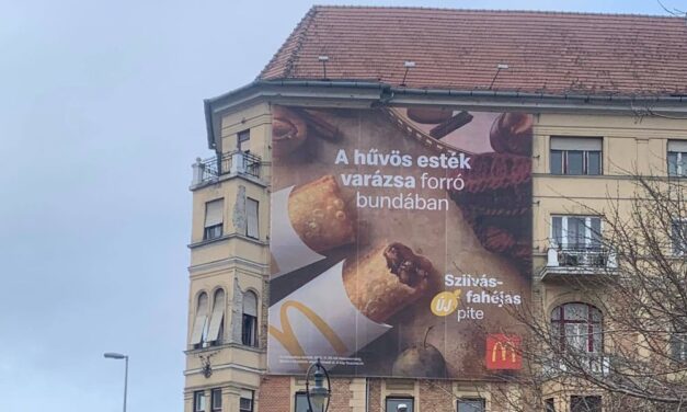 Leszedetné a McDonald’s reklámponyváját Őrsi Gergely, a 2. kerületi polgármester