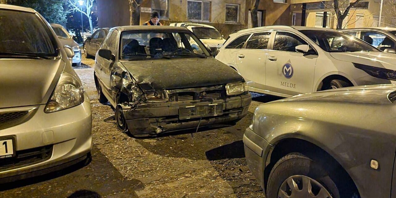 Éjszakai ámokfutás Újpalotán – húsz autót tört össze a matt részeg sofőr