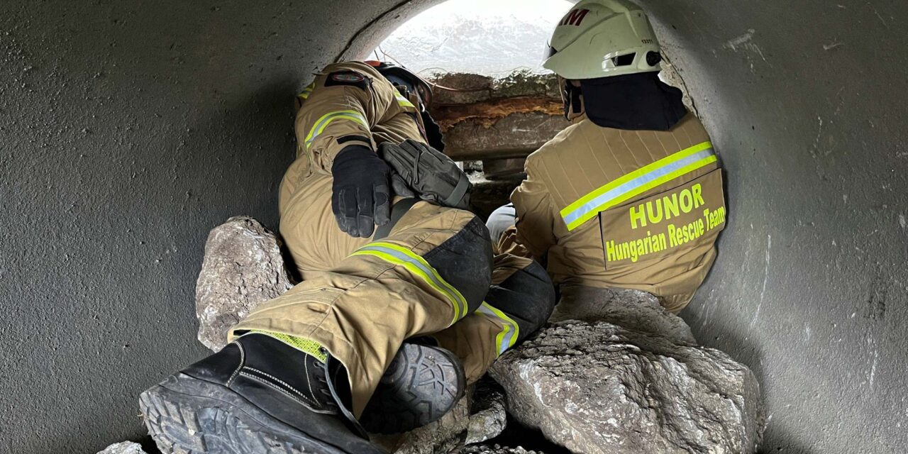 Már több ember életét is megmentették a magyar mentőcsapatok Törökországban