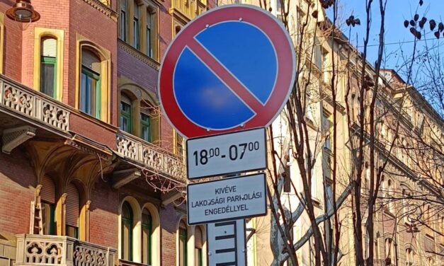Hétfőtől az éjszakai parkolás is pénzbe kerül Ferencváros egyes részein, 10 ezres büntetést kaphatnak a figyelmetlen autósok