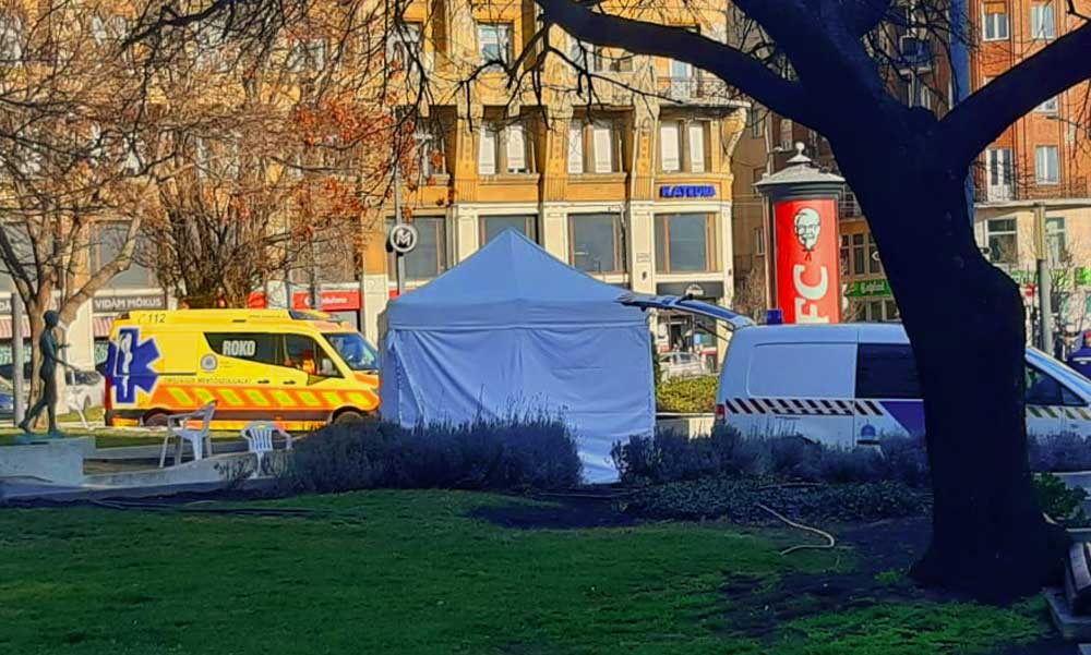 Van gyanúsított a Deák téri sátorban megfulladt két biztonsági őr ügyében