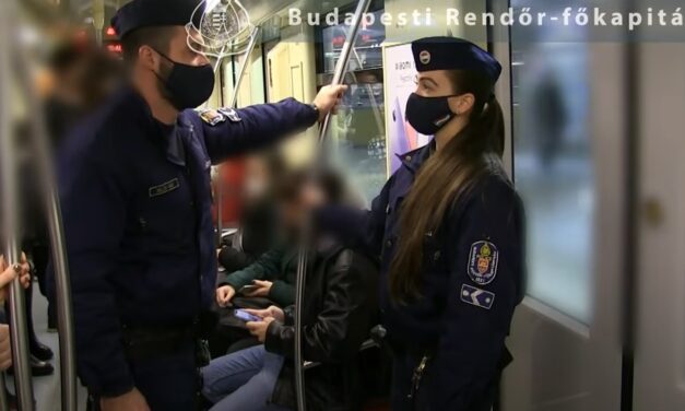 Durva rendőri ellenőrzés a hármas metrón: az aluljárókat, a megállóhelyeket, sőt a metróvonalat is ellenőrizték