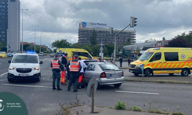 Krízishelyzet az Ecseri úton – eszméletét vesztette az Opel sofőrje, a NAV nyomozói segítettek a bajban
