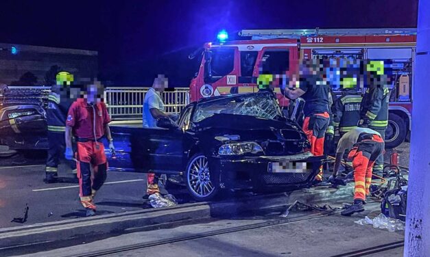 Árpád hídi gázolás: már a Honvédkórháznál utol akarta érni a Mercedes sofőrje a BMW-t
