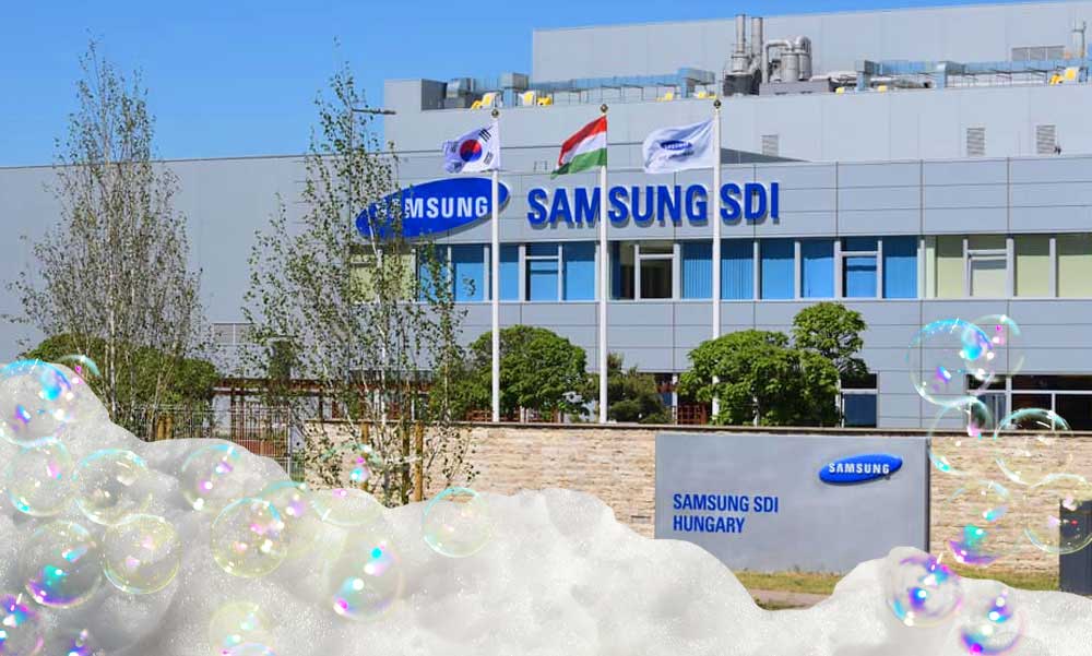 Megpróbálták eltitkolni: Most kiderült, a gödi Samsung akkumlátorgyár okozta a csatornahálózatból az utcákra nyomuló rejtélyes habzást a városban