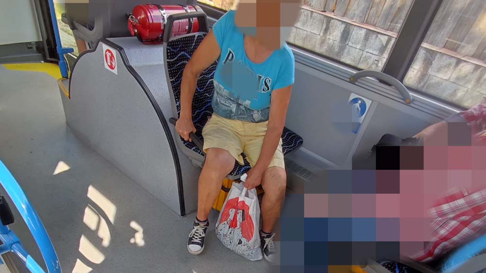 Nejlonzacskóba csomagolta kiskutyáját egy nő a 30-as buszon, egy utas mentette meg a yorkit
