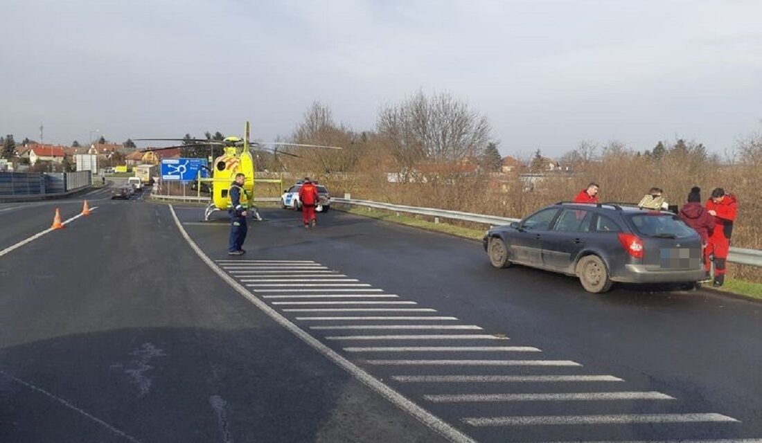 Drámai pillanatok az M3-as autópályán: leállt egy 6 hetes csecsemő légzése