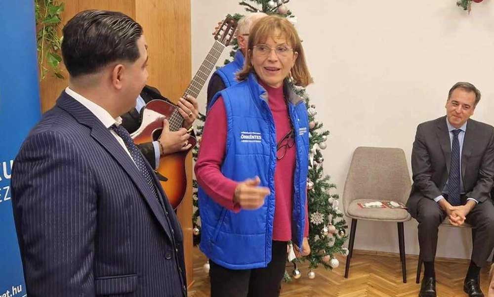 Lévai Anikó Kis Grófonak és az amerikai nagykövetnek is bemutatta az Ökumenikus Szereteszolgálat átmeneti szállását