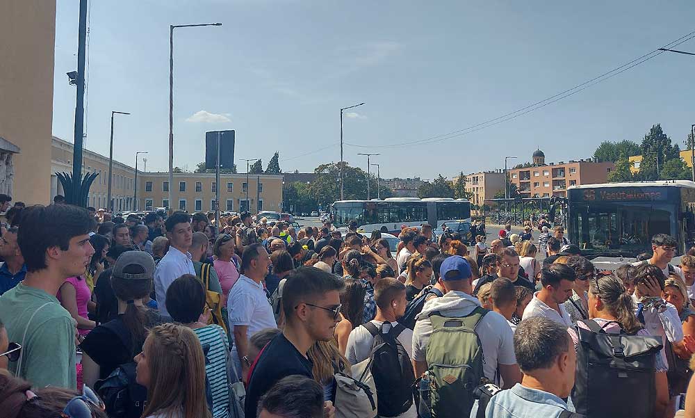 Eltört a sín Szabadbattyánnál, több ezren vesztegelnek a dél-balatoni vonal pályaudvarain