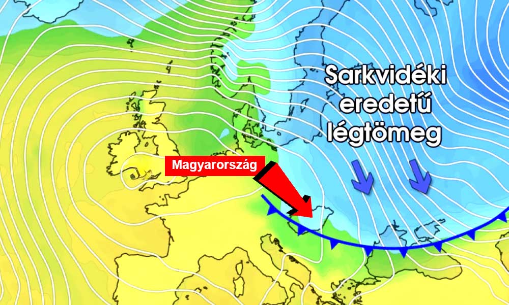 Sarkvidéki hideg tart Magyarország felé – Mikor jöhet az első havazás Budapesten és környékén? Be kell vinni a virágokat?