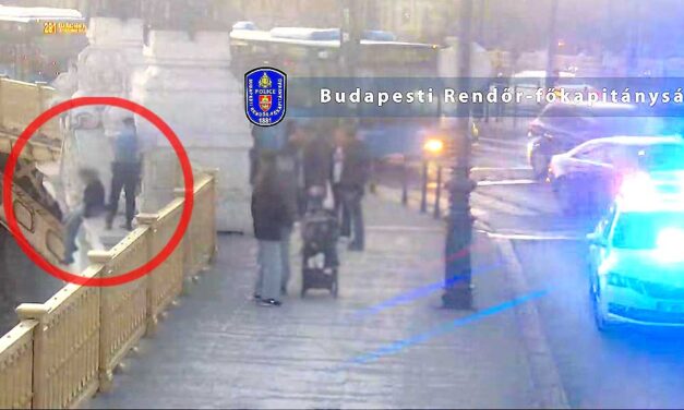 Dráma a Margit hídon: rendőrök mentették meg a 21 éves lány életét – videó a cikkben