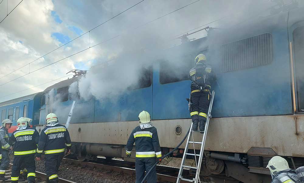 Újabb mozdony gyulladt ki vasánap, egy hét alatt ez a harmadik tűzeset a MÁV-nál: Vitézy szerint Lázár mindeközben a Prideról posztolgat