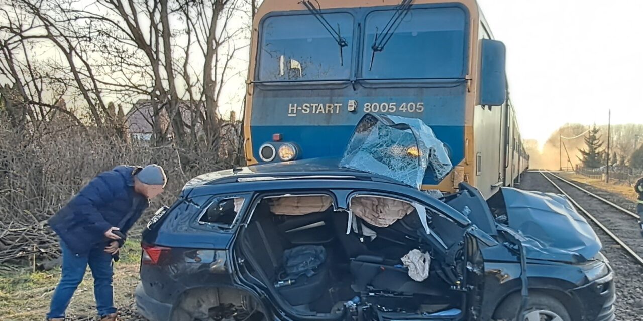 Tragédia Nagykőrösön: vonat elé csúszott, majd halálra gázolta saját auója a tanárnőt