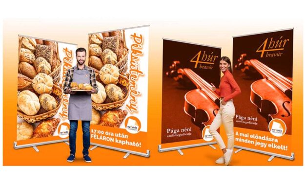 Innovatív megoldások a kiállításokon: a teleszkópos roll-up